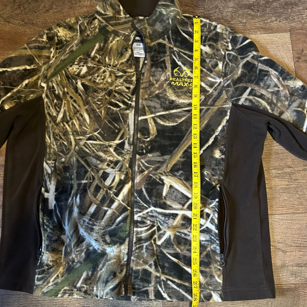 Men's Realtree Performance Jacket XL Brown Camo - Picture 9 of 12